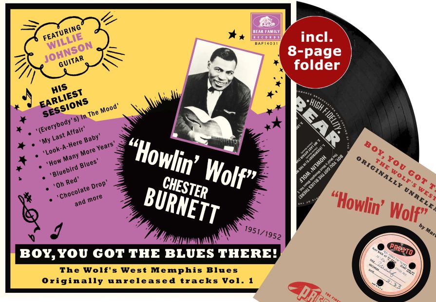 Howlin' Wolf - Boy, You Got The Blues There Vol 1(10 Inch 45rpm) - Klik op de afbeelding om het venster te sluiten